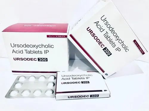 Ursodeoxycholic Acid 300 Mg Tab, For Hospital, Packaging Type: Box