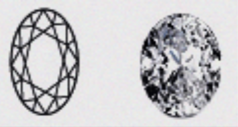 Oval OV  Shape Diamonds