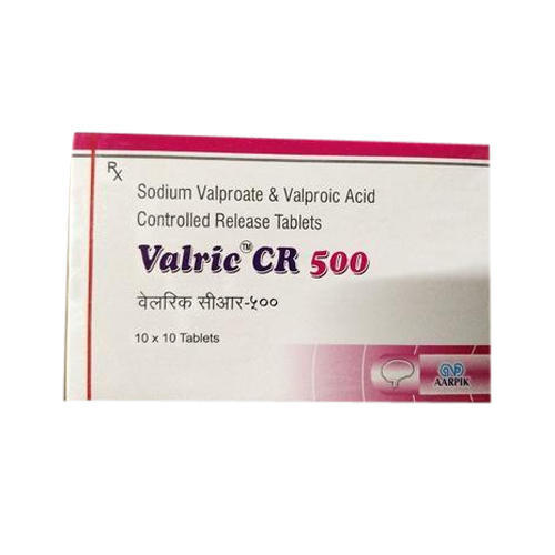 Sodium Valproate Valproic Acid Controlled Release Tablets, Packaging Type: Box