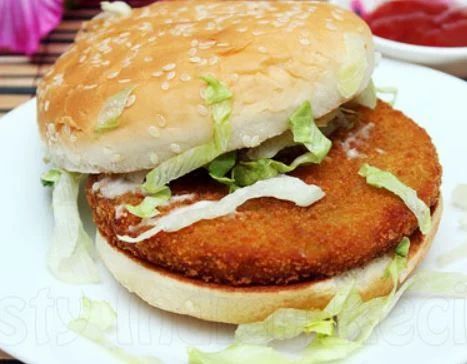 Aloo Tikki Burger, Packaging Size: 100 Grams