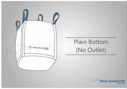Flat Bottom FIBC Bag Without Outlet