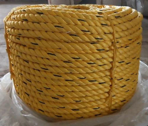 Yellow HDPE Ropes, Diameter: 10-20 mm