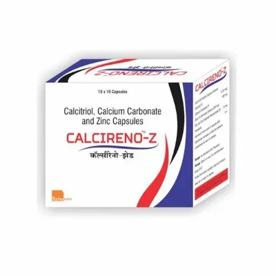 Calcitriol Calcium Carbonate And Zinc Capsules, Renown