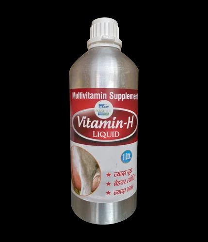 VITAMIN-H LIQUID, For Animals, Packaging Size: 1 Liter