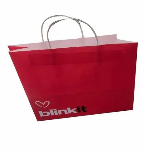 Printed Gifting Paper Bag, 70 To 140 Gsm, Capacity: 5Kg