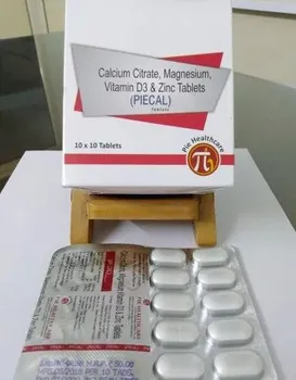 Calcium Citrate,Vit D3, Zn And Mg, Prescription