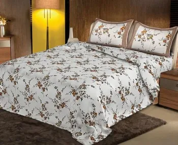 ARPHIBO Multicolor King Size Pure Cotton Bedsheets, For Home, Bedsheet & Pillow Cover