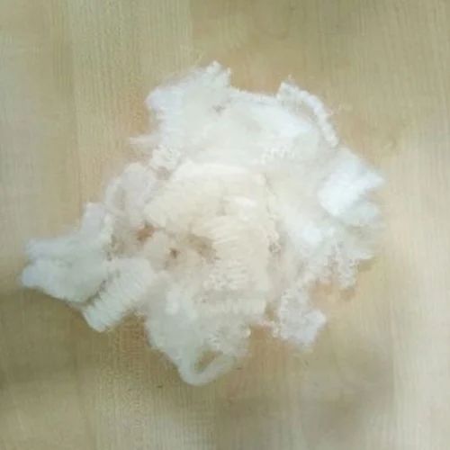 White Hollow Conjugated Siliconized Fiber