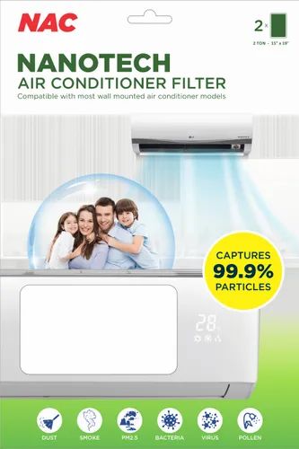 Nanotech Air Conditioner Filter, Capacity: 2 Ton