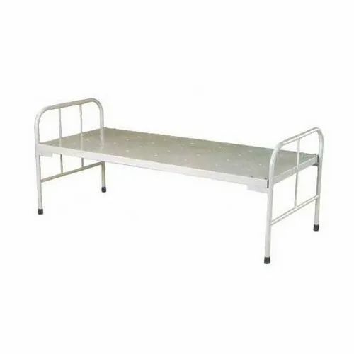 Plain Patient Bed, Stainless Steel
