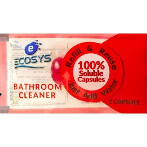 Ecosys Disinfectant Bathroom Cleaner Refill Pack, For Residential,Commercial