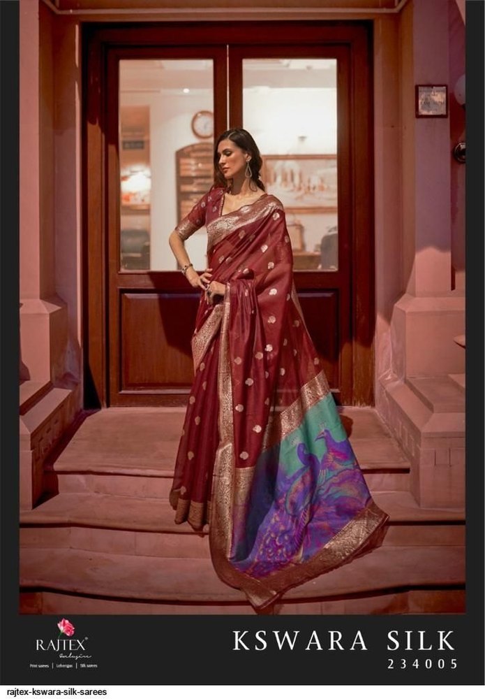 Wedding Wear New Designer Silk Saree, 6.3 m (with blouse piece)