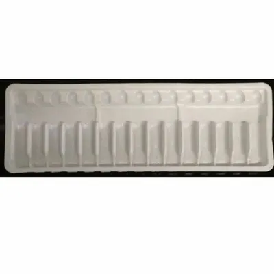 Jal Extrusion Plastic Ampoule Hips Tray 15 x 2 ml, For Packing Ampoules