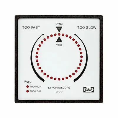 CSQ-3 Multi Function Synchroscope Meter