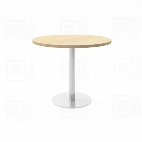 Wooden Modular Cafeteria Round Table