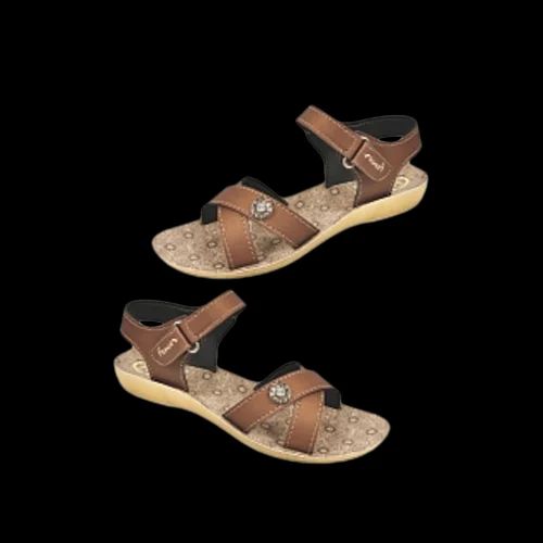 Ladies Copper Sandal, Size: 4 and 6