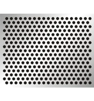 Hot Rolled Round SS Perforated Sheet, For Fencing