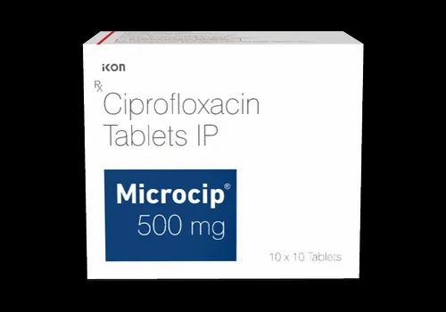 Microcip Ciprofloxacin Tablets I.p., 500 mg