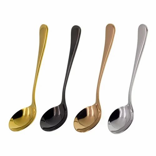 Stainless Steel Silver Budan Cupping Spoon
