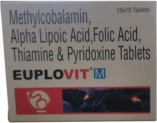 Methylcobalamin Alpha Lipoic Acid Folic Acid Thiamine And Pyridoxine Tablets