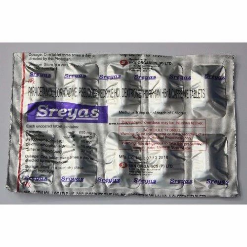 Sreyas Tablets, Packaging Type: Strip