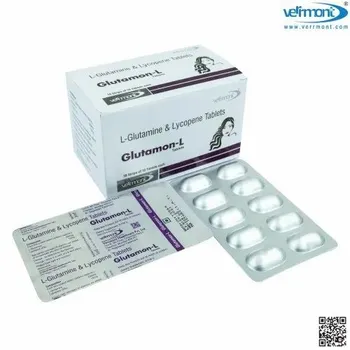 GLUTAMON-L (TAB), Packaging Type: Box, Packaging Size: 10X10