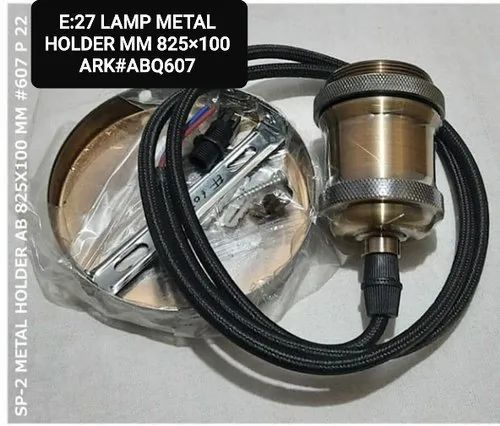 E27 Lamp Metal Holder Bulb Hanging Wire