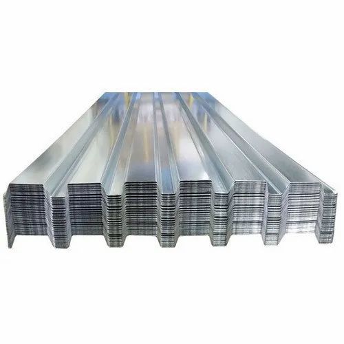 Silver 80-120 GSM Coating Deck Sheet, Thickness Of Sheet: 0.8 mm-2.0 mm