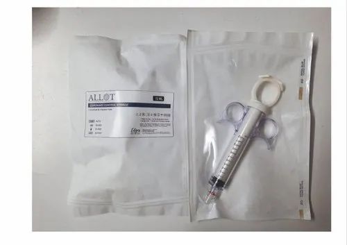 Plastic Male Luer Lock Control Syringe