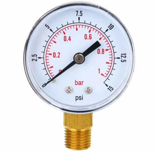 2.5 inch / 63 mm Low Pressure Gauge, 0 to 200 mm WC