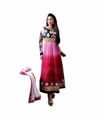 Georgette with Embroidery Anarkali Dress