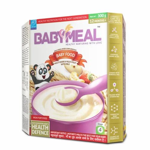 Baby Meal Multi Grain & Multi Fruit With Milk, For 12 Months Plus - 300g