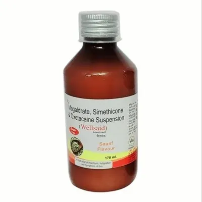 Magaldrate Simethicone Oxetacaine Suspension, For Indigestion, Prescription