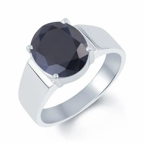 Unisex Natural Gemstone Ring In Silver, Depends On The Order