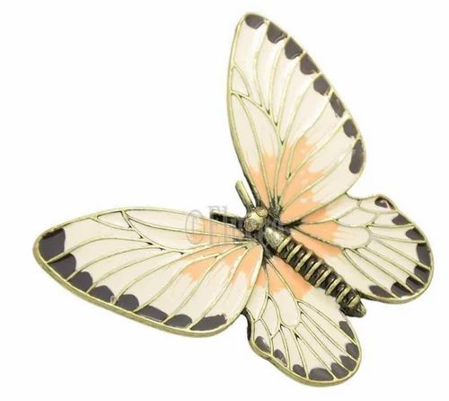 4.8*4.3cm Butterfly Insect Brooch