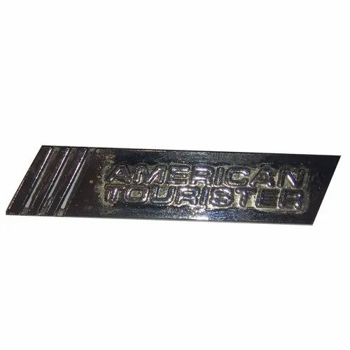 Steel Silver 5mm Bag Label, Rectangular