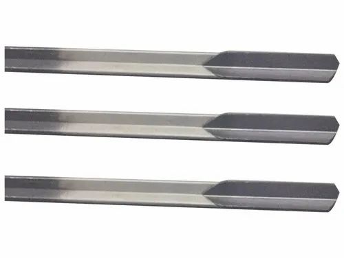 Solid Carbide Straight Shank 3.8mm Deep Hole Gun Drill, Drill Depth: 100mm, Flute Length: 400mm