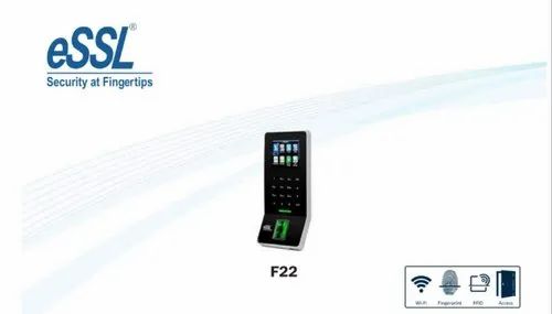 ESSL Finger Scanner Fingerprint Biometric Attendance Machine F22, Screen Size: 4 Inch, User Capacity: 1000
