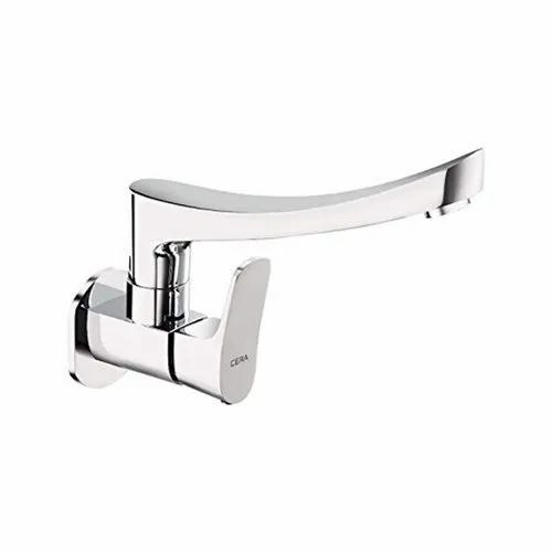 Brass F1012261 Cera Single Lever Perla Sink Cock, For Bathroom Fitting, 30 X 18 X 6.5 cm (l X W X H)