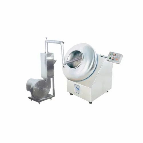 Ss Tablet Coating Machine, Capacity: 8-15kg/Batch