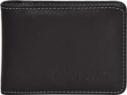 Black Leather Card Holder