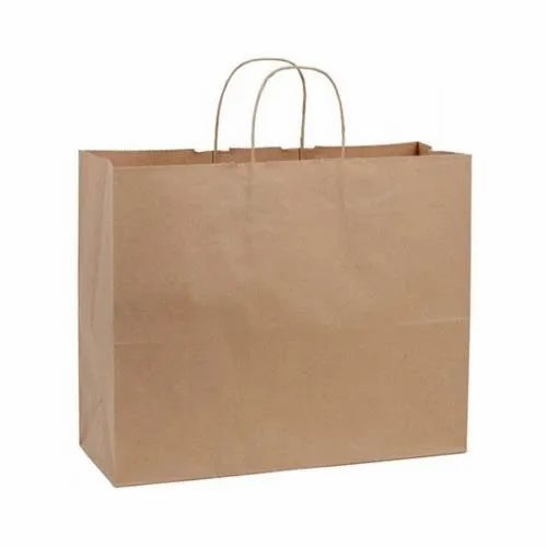 Brown Paper Grocery Bag, Capacity: 2-5 Kg