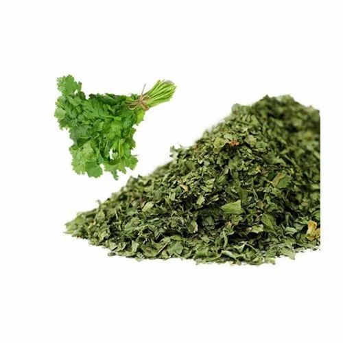 A Grade Dehydrated Coriander Leaves, Packaging Size: 5 Kg, Plastic Bag