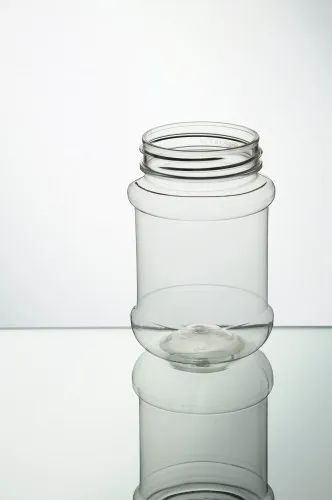 Transparent 230ML PET JAR, Weight: 15GMS, Size: 53MM