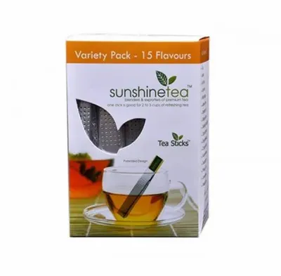 Variety Pack Of 15 Tea Sticks