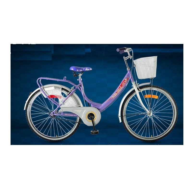 Hero Purple and Pink miss india gold 24t cycle, Size: 24T