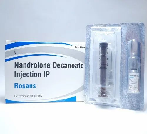 Nandrolene Deconoate Liquid Rosans Injection, 2ml Dispo Pack With Syringe, Prescription
