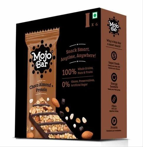 MojoBar -Choco Almond Protein (6 Pack) Snack Bar, 192g