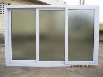 White UPVC Sliding Glass Windows And Doors