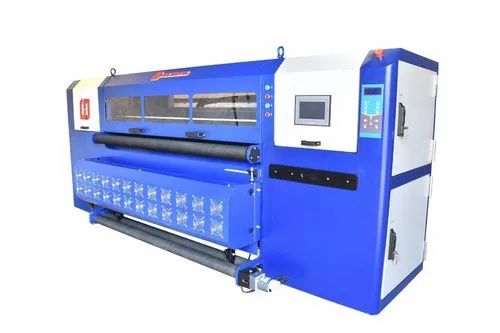 Touch Screen Silk Digital Fabric Printing Machine For Textile Industry, Capacity: 30mtr/Hr